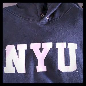VINTAGE NYU CHAMPION HOODIE